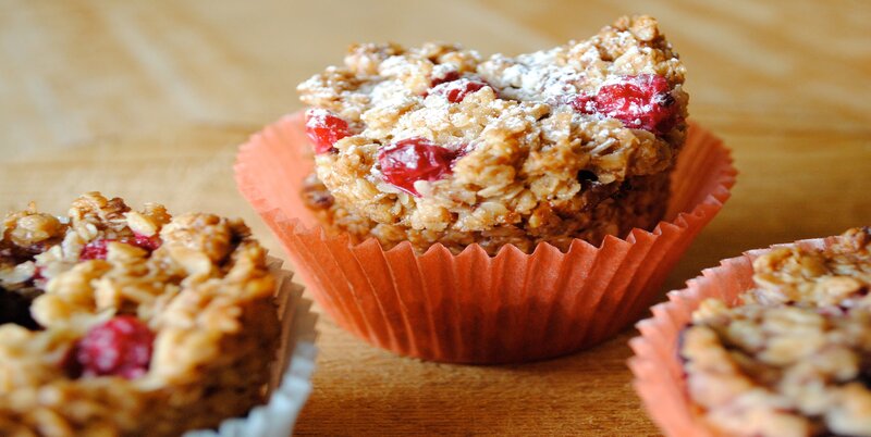 Oat Cranberry Muffins