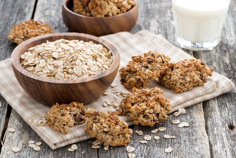 Oatmeal Cookies and Oats