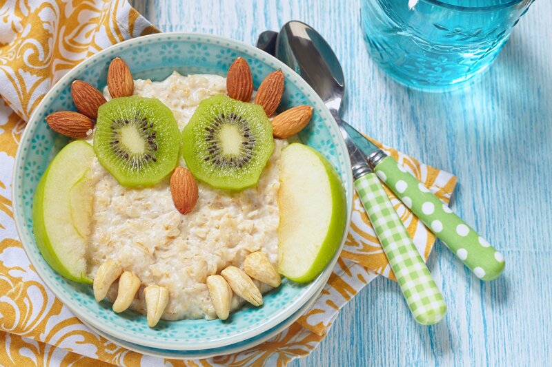 Oatmeal Owl Face