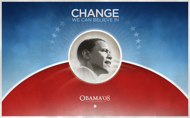Obama '08 campaign poster