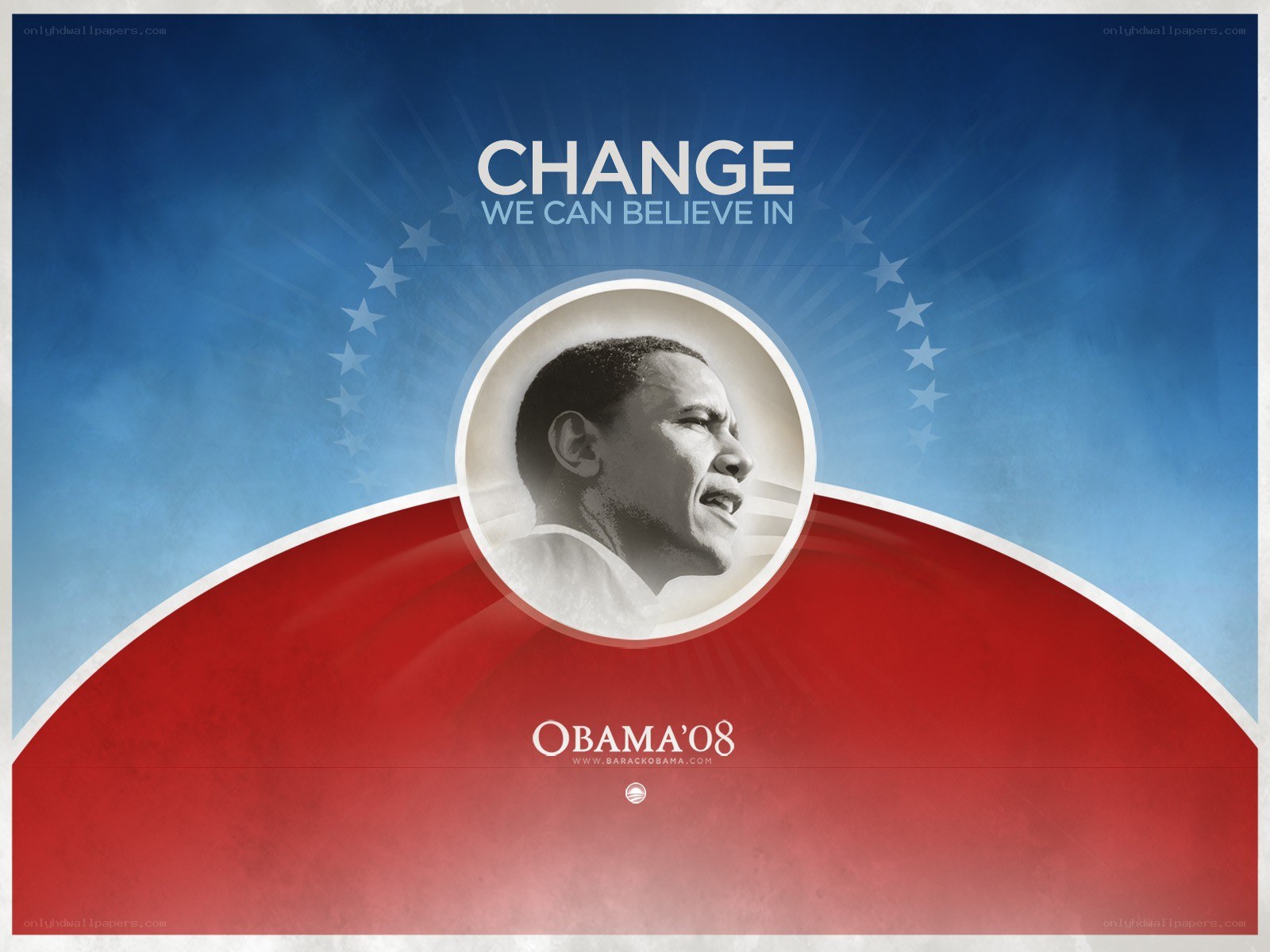 Obama '08 campaign poster