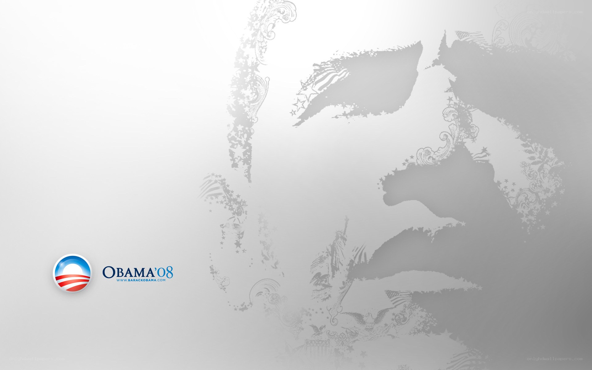 Obama '08 campaign wallpaper
