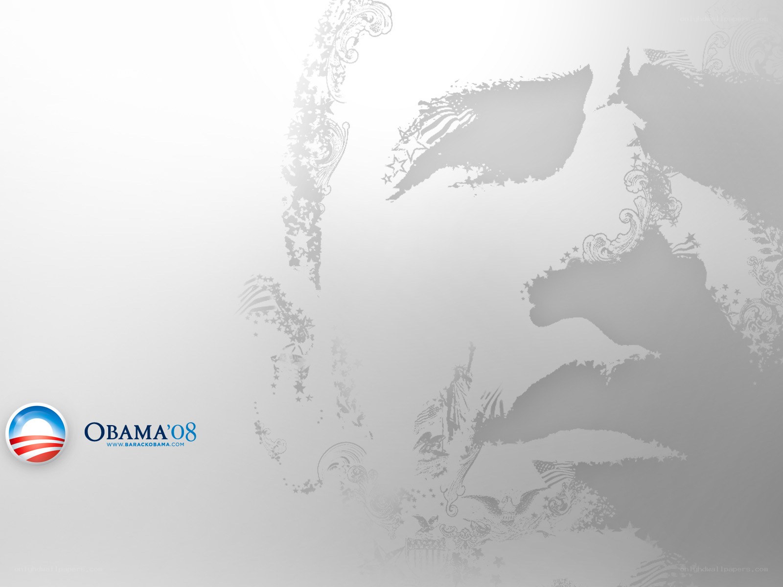 Obama '08 campaign wallpaper