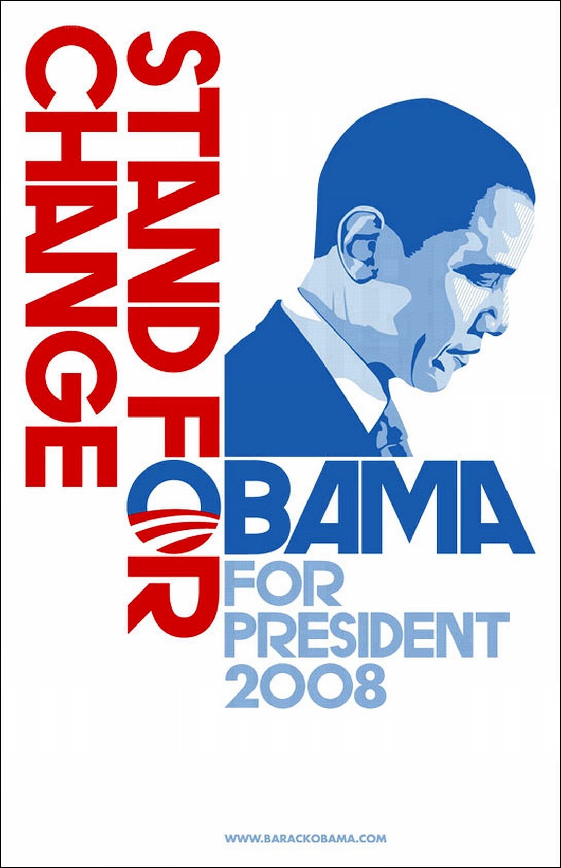 Obama 2008 campaign poster