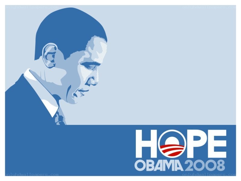 Obama 2008 campaign poster