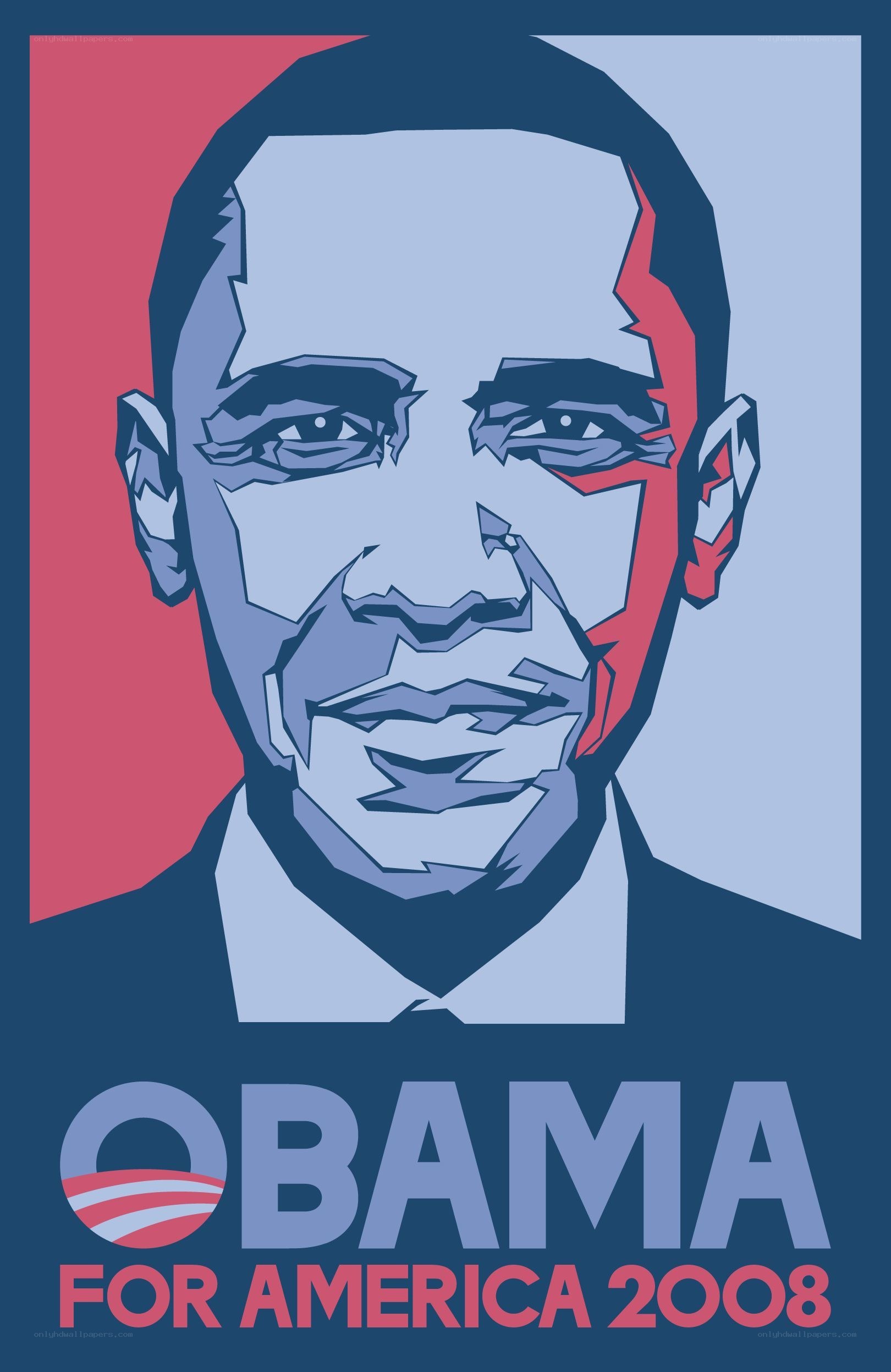 Obama 2008 campaign poster