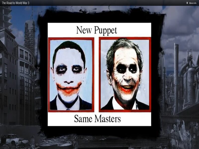 Obama and Bush as Joker