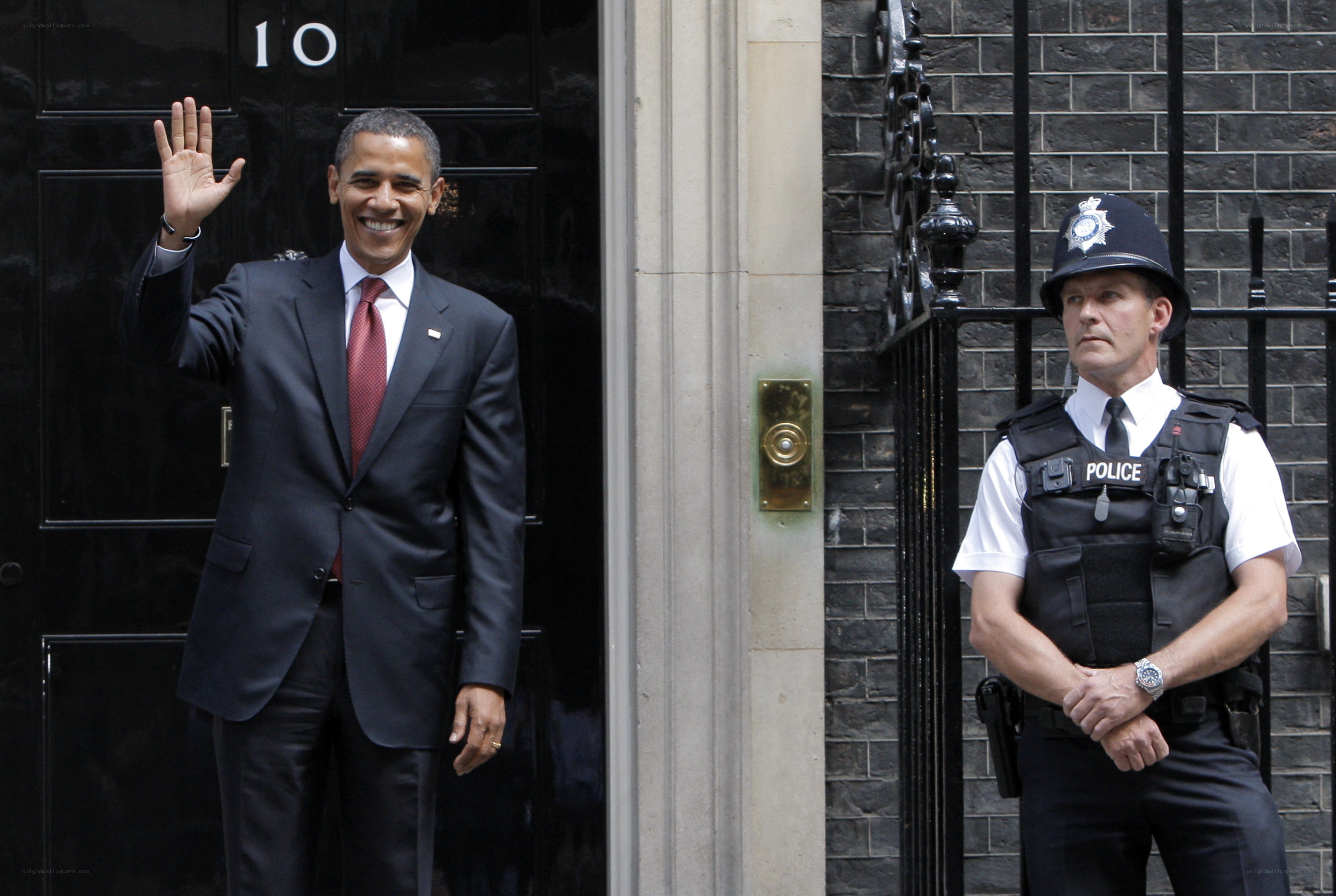 Obama at Number 10