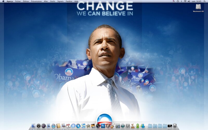 Obama campaign desktop
