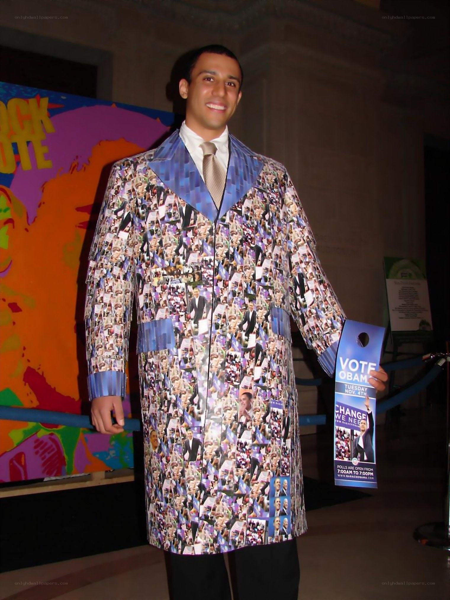 Obama campaign mannequin