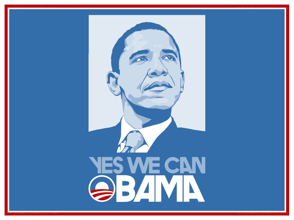 Obama campaign poster