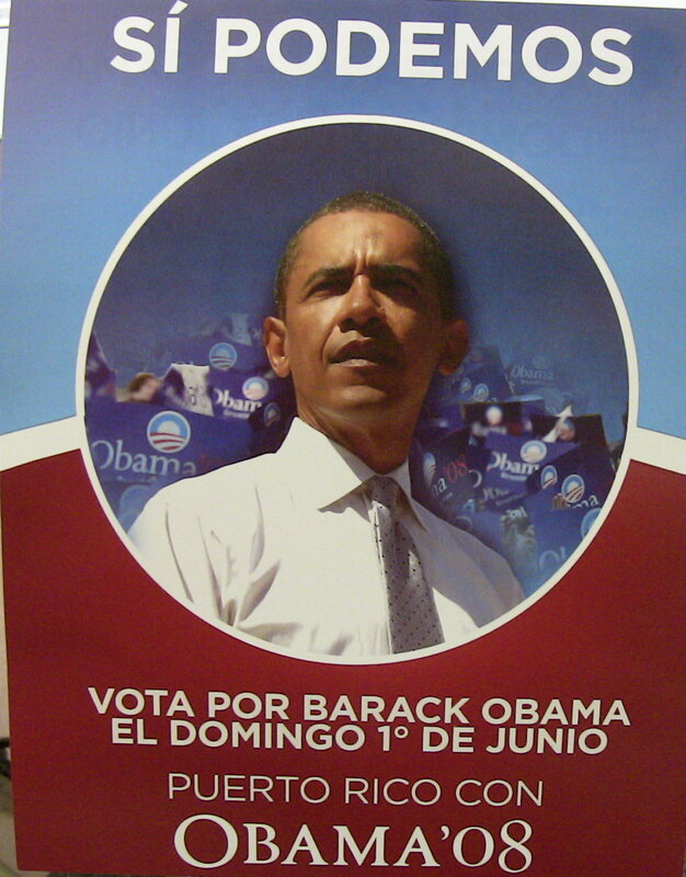 Obama campaign poster