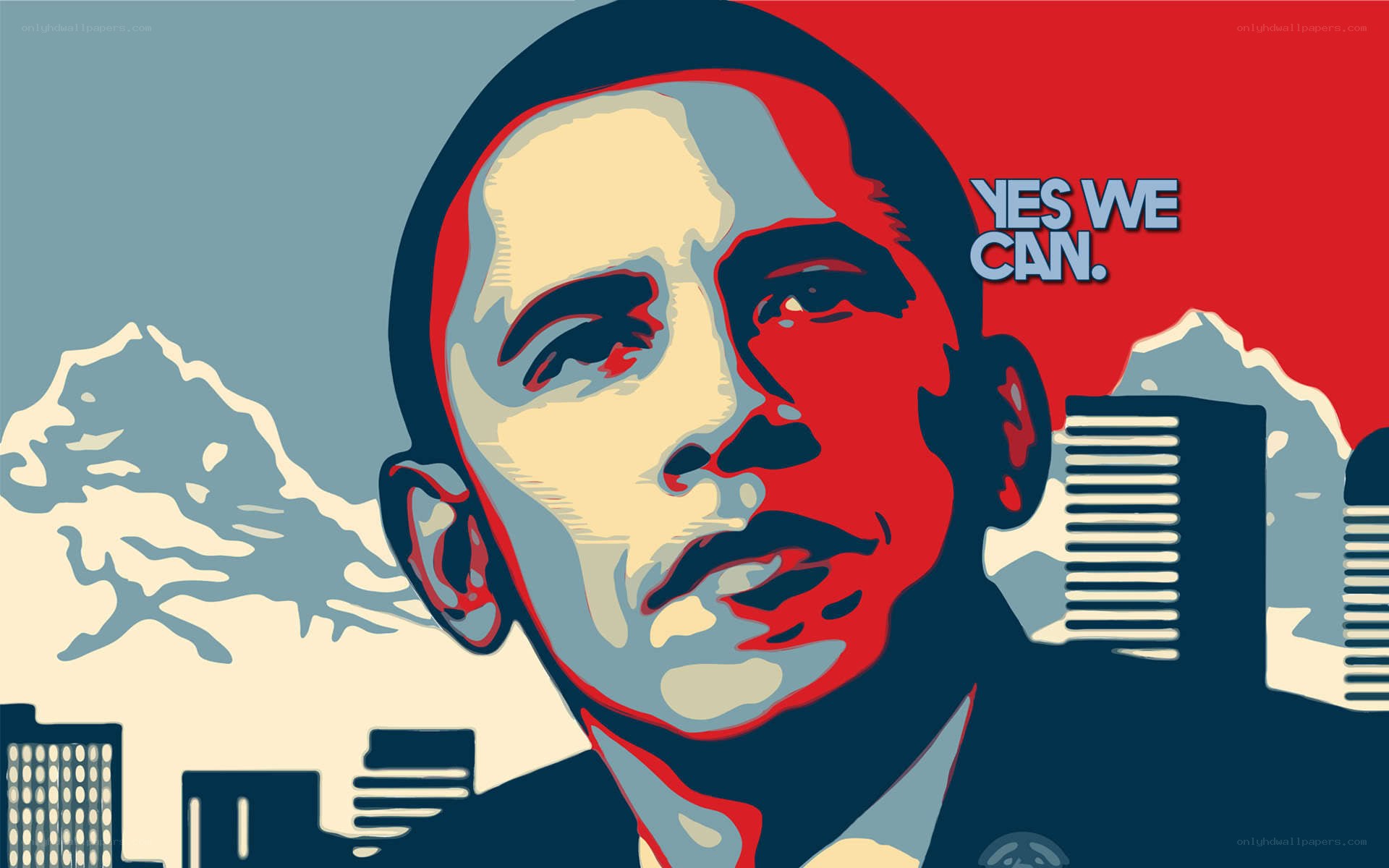Obama campaign poster