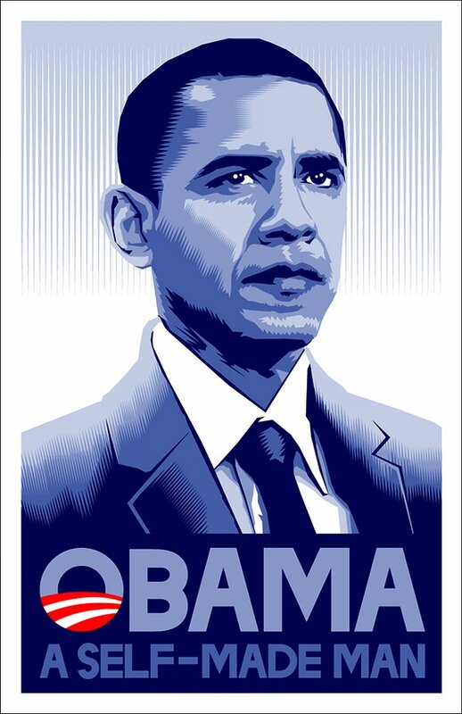 Obama campaign poster