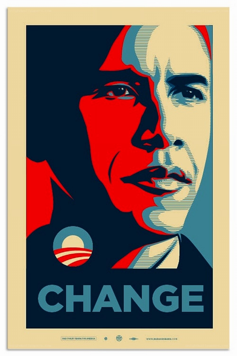 Obama Change Campaign Poster