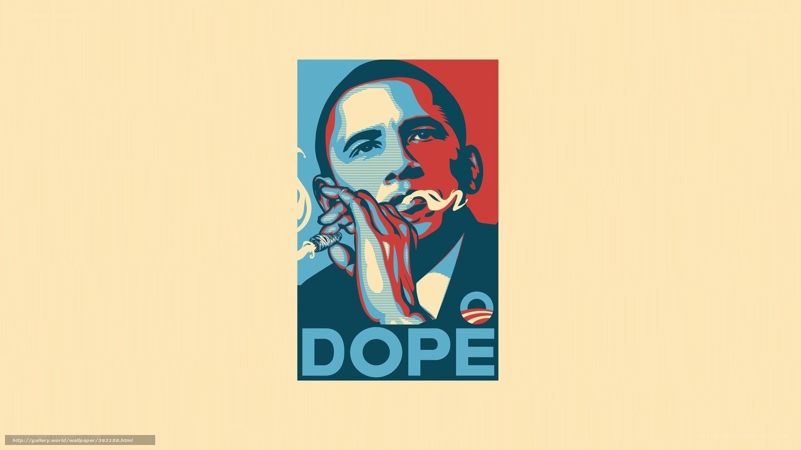 Obama Dope Poster Art