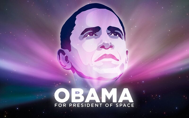Obama for President of Space