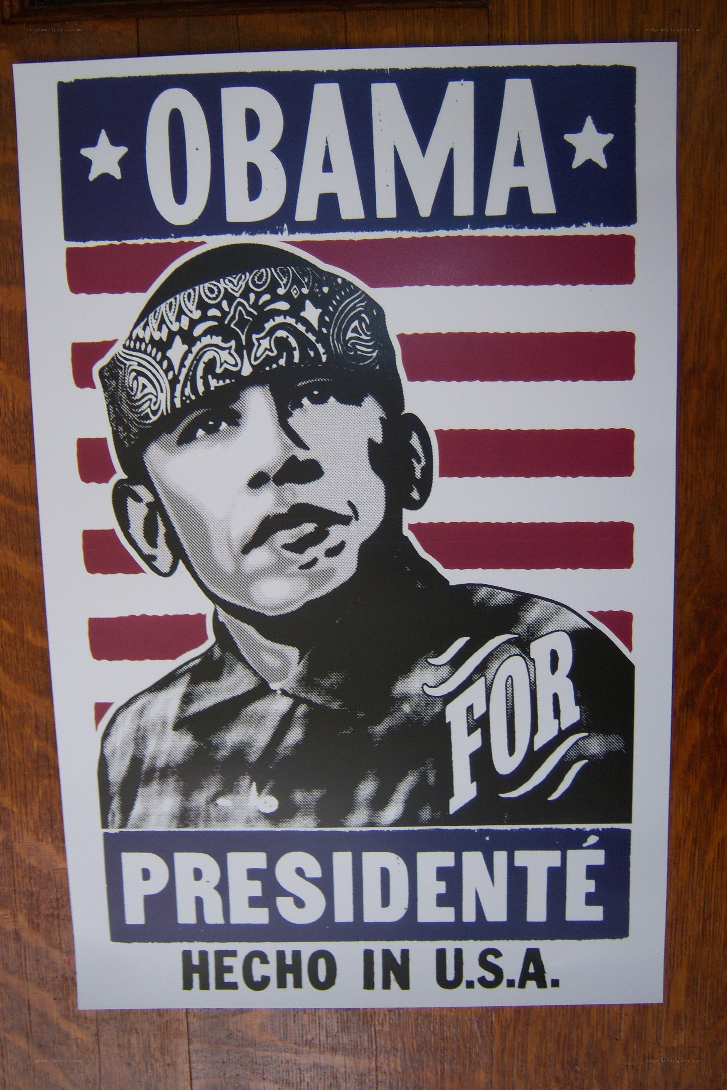 Obama for President poster