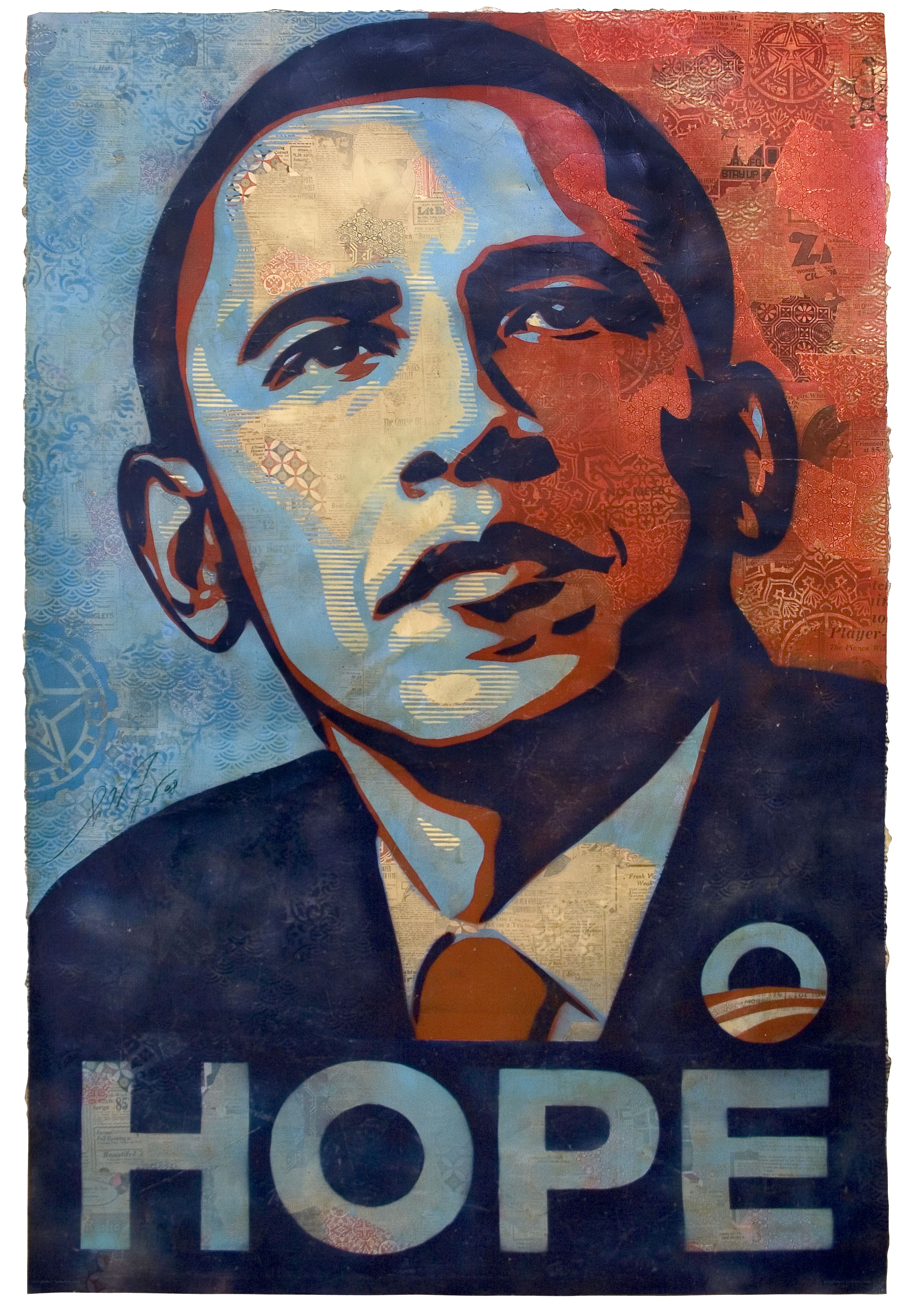 Obama Hope poster art