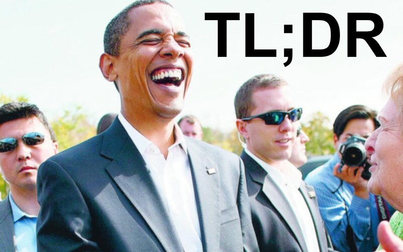 Obama laughing with security