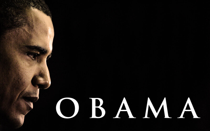 Obama profile portrait
