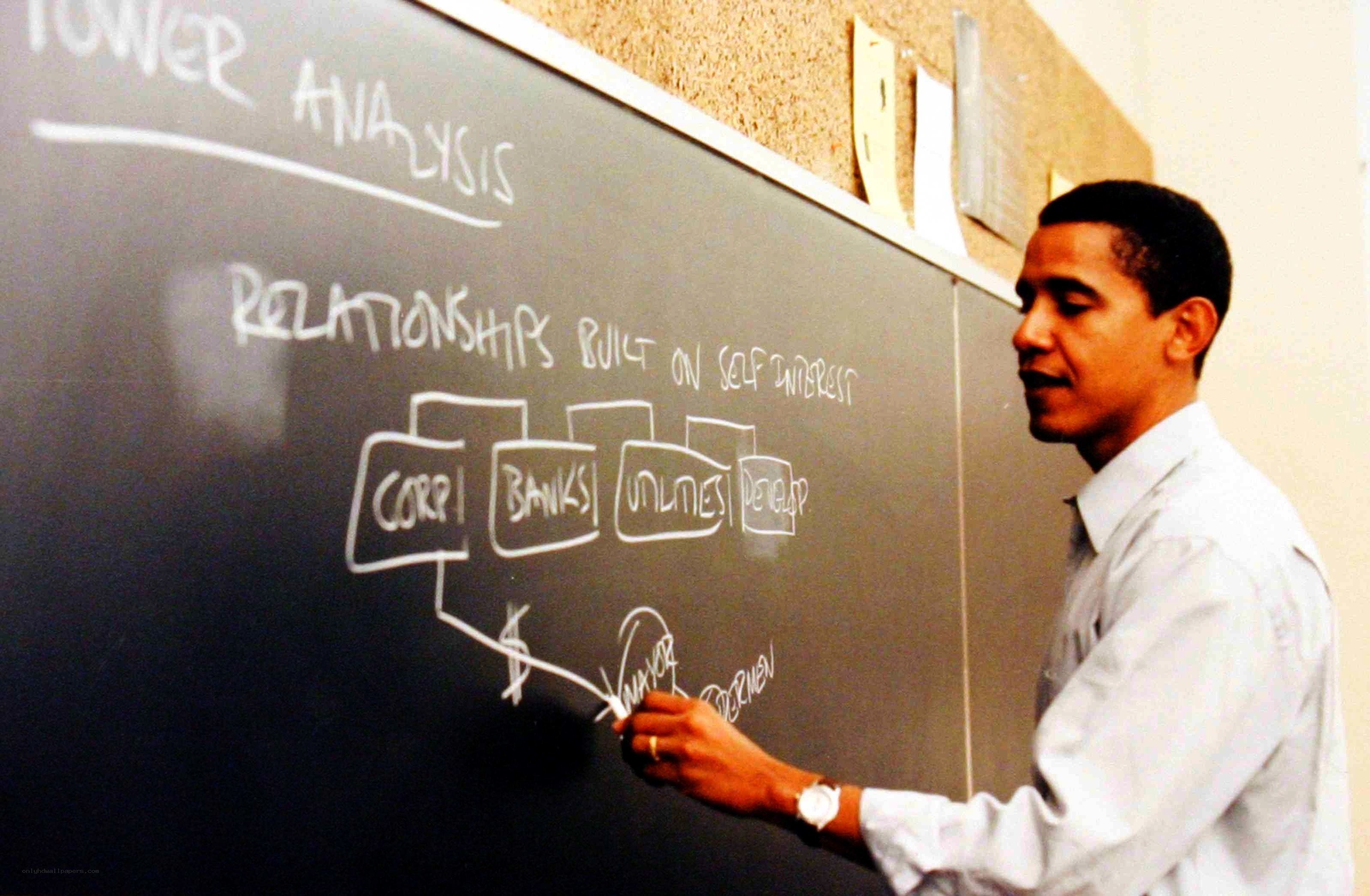 Obama teaching power analysis