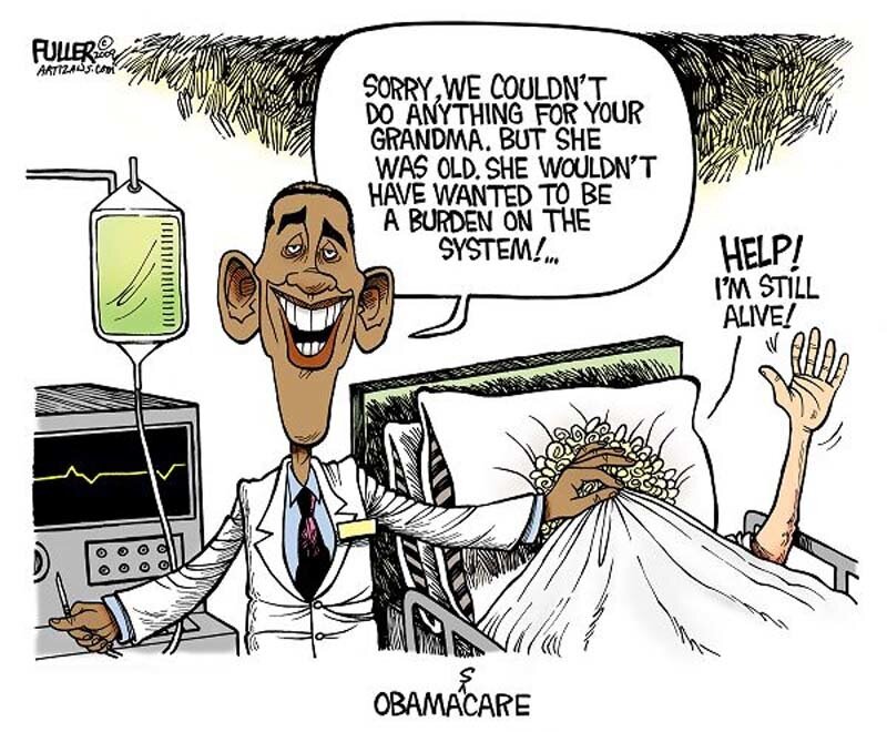 Obamacare cartoon