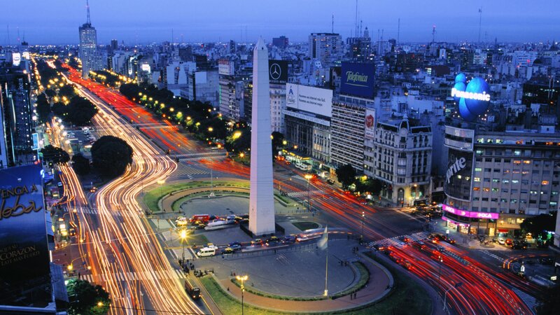 Obelisco De Buenos Aires — Blue
