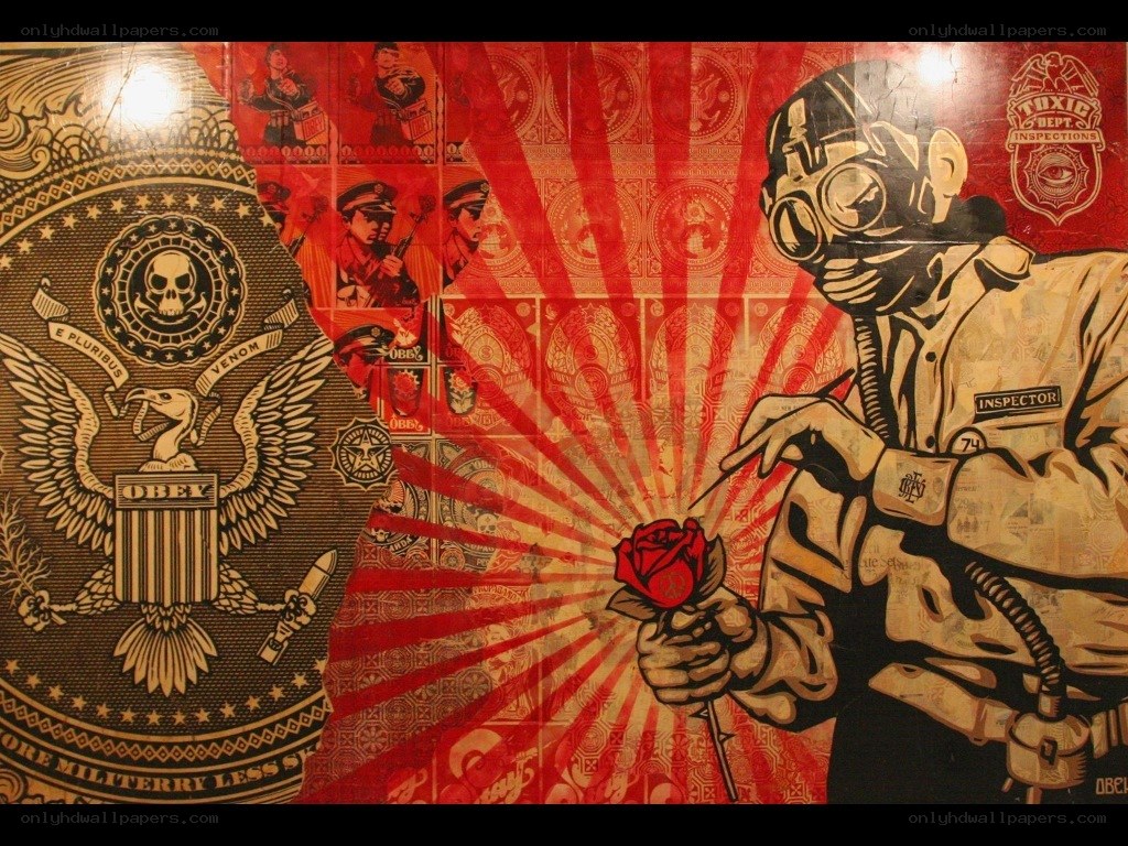 Obey and Toxic Inspections artwork