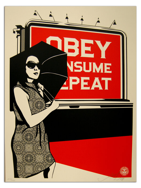 Obey Consume Repeat Art