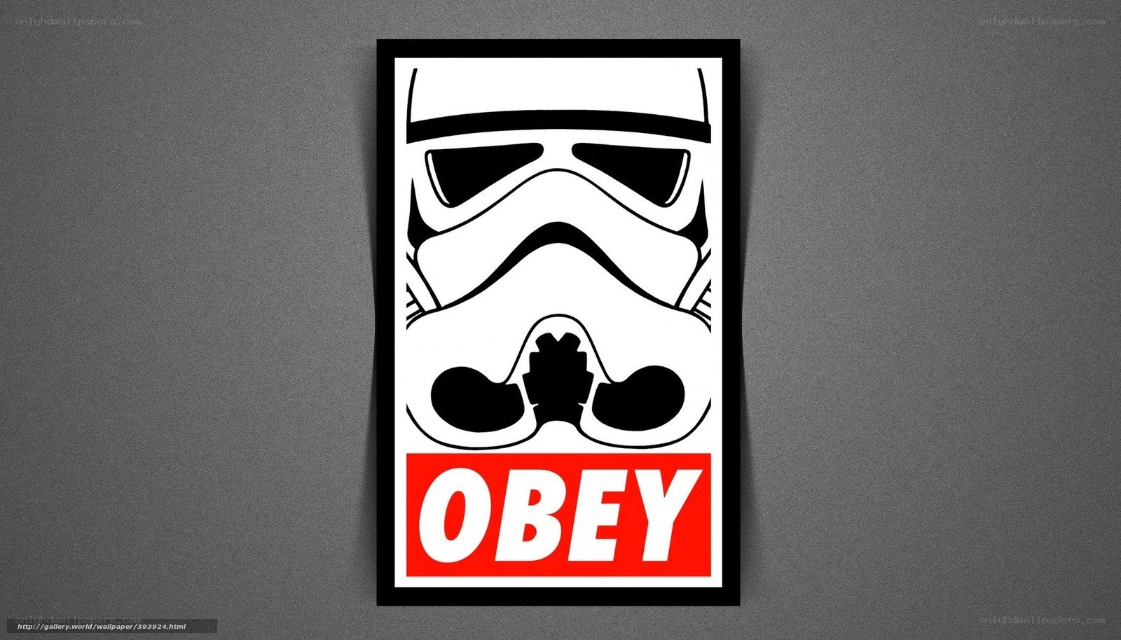 Obey Stormtrooper Art