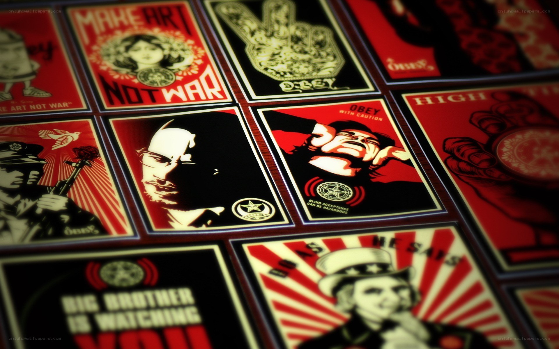 Obey street art collection