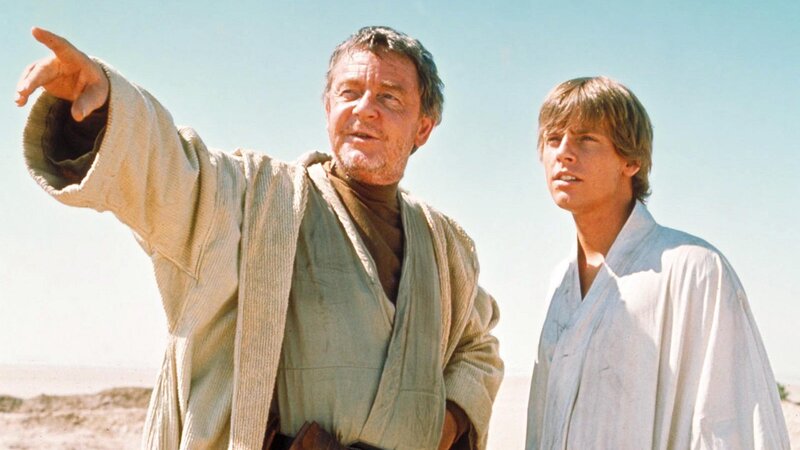 Obi-Wan and Luke on Tatooine