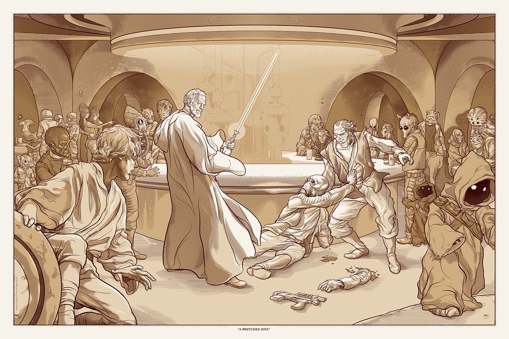 Obi-Wan in a Wretched Hive
