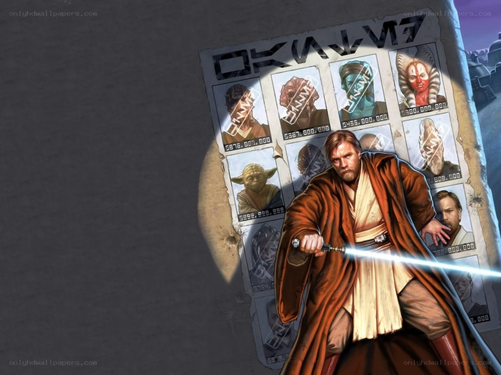 Obi-Wan Kenobi bounty poster
