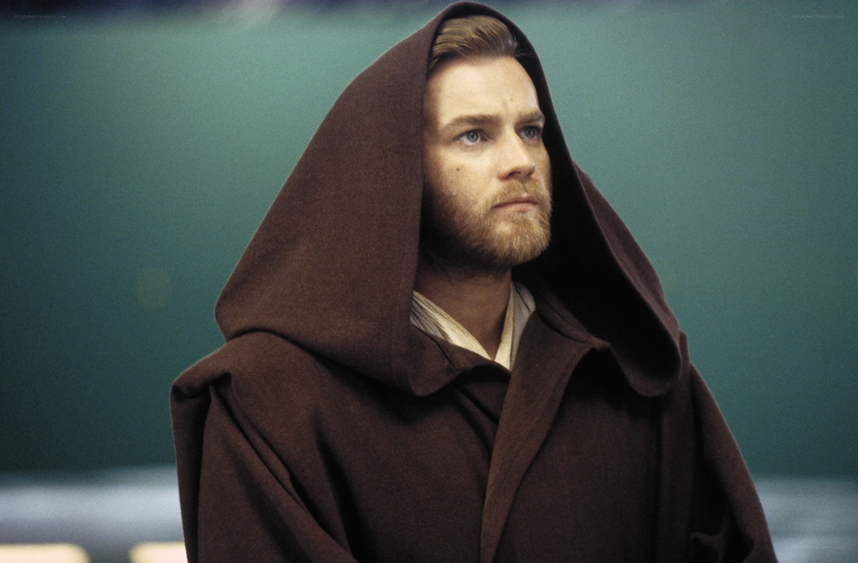 Obi-Wan Kenobi in brown robe