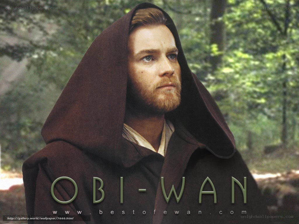 Obi-Wan Kenobi in forest