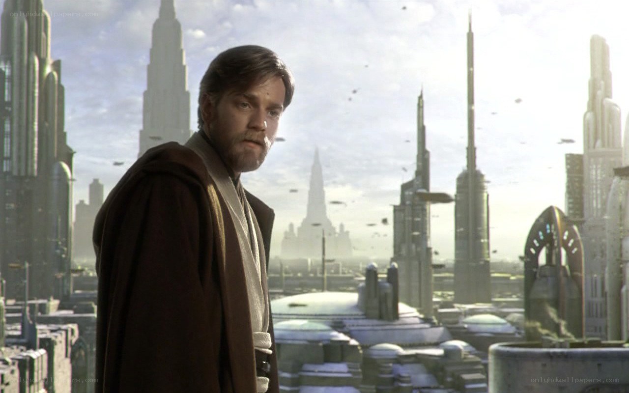 Obi-Wan Kenobi on Coruscant