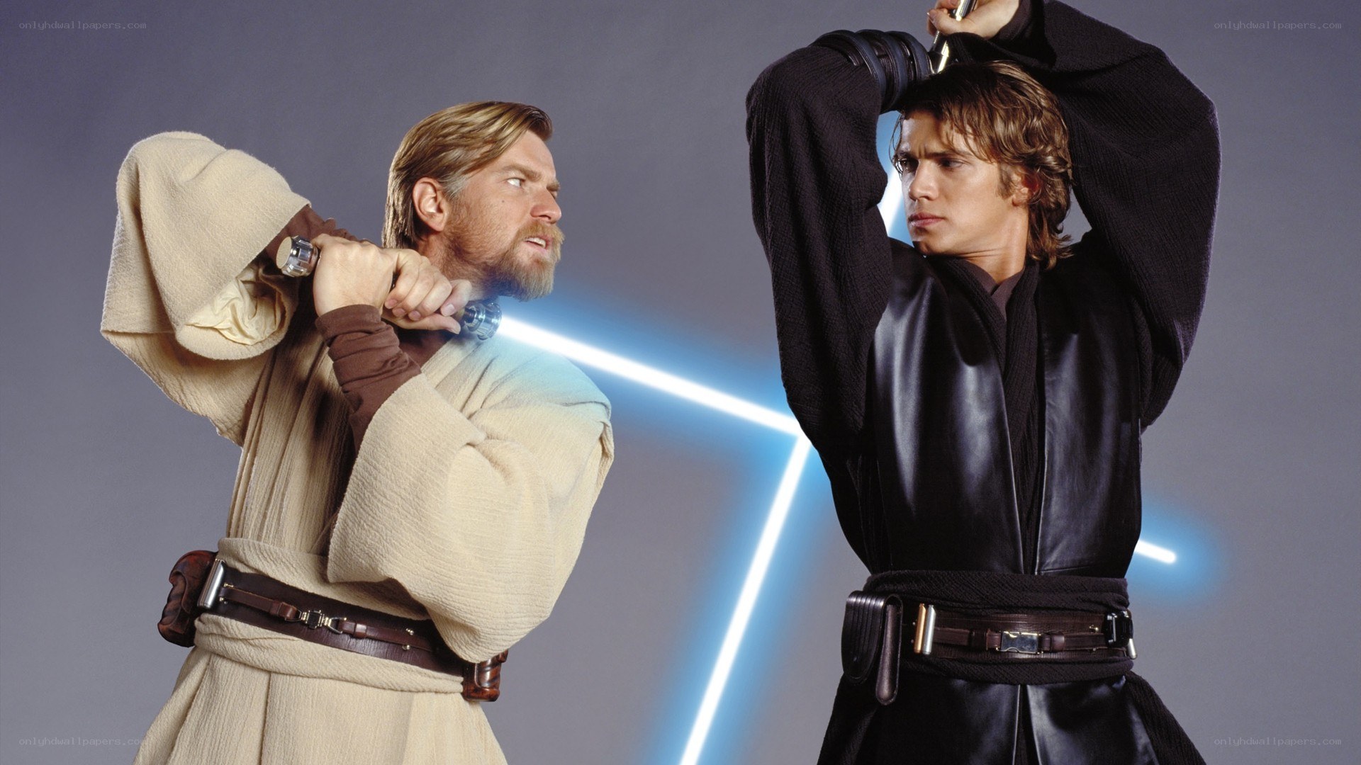 Obi-Wan vs Anakin lightsaber duel