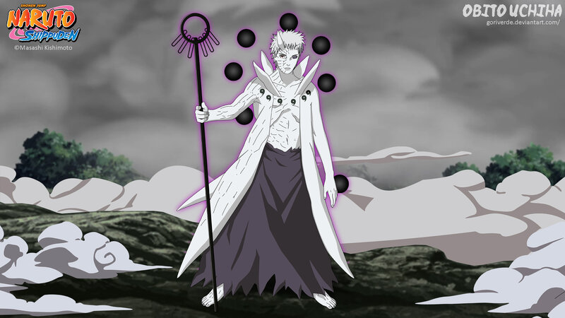Obito Uchiha in White Cloak