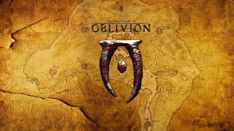 Oblivion Logo on Map