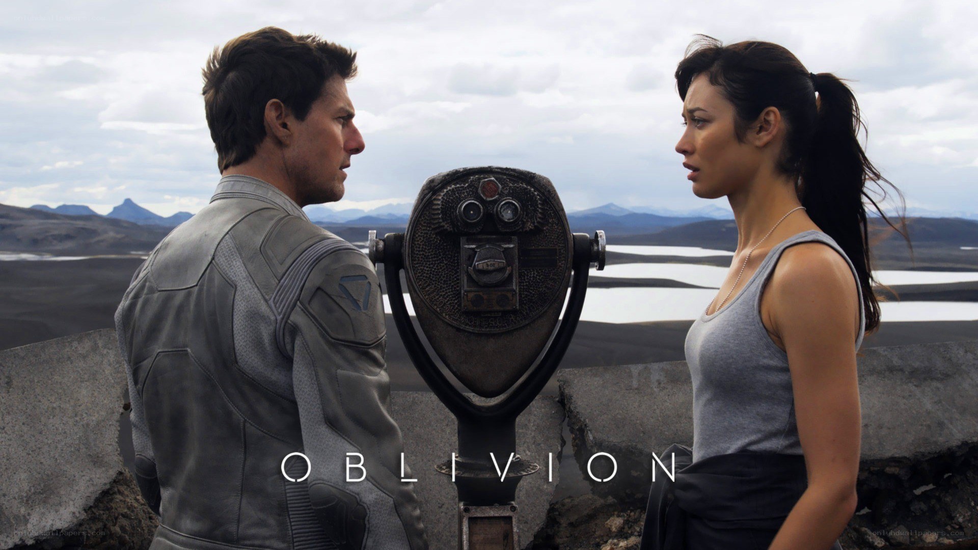 Oblivion movie scene