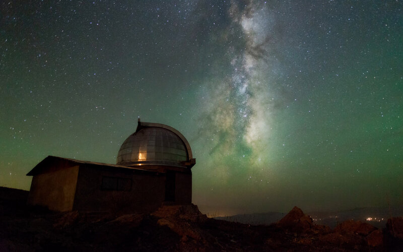 Observatory under Stars — Green