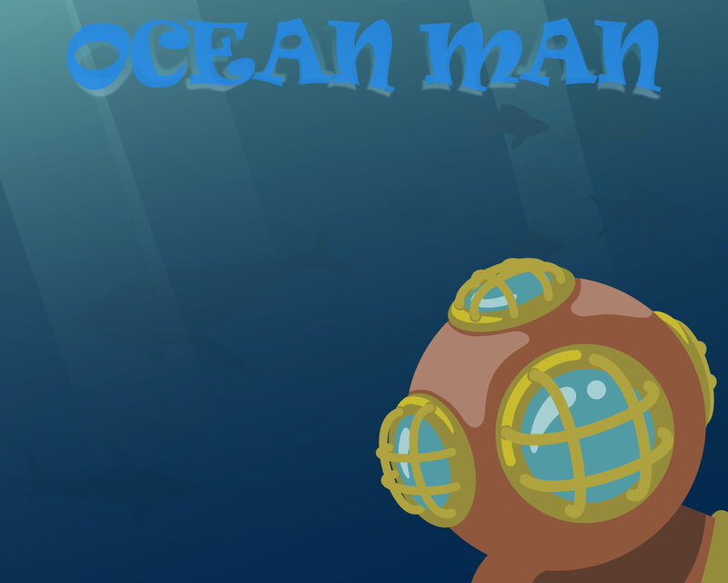 ocean and globe illustration