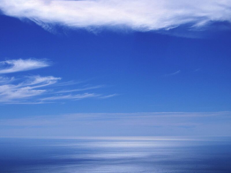 Ocean and Sky — Clouds