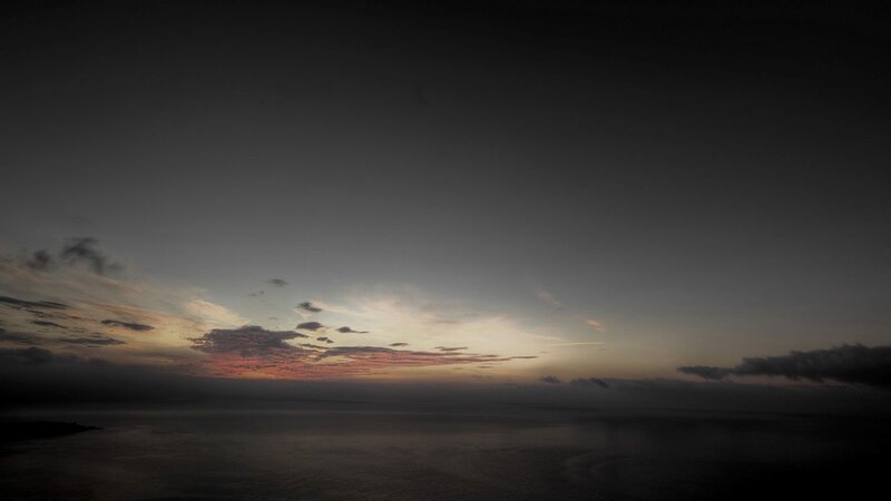 Ocean at Dusk — Gray, Calm