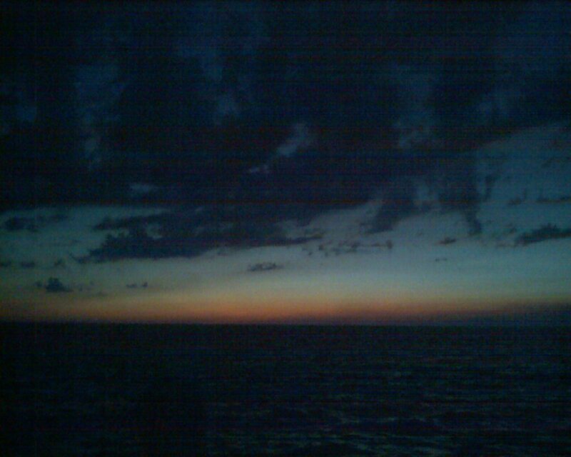 Ocean at Twilight — Dark Blue