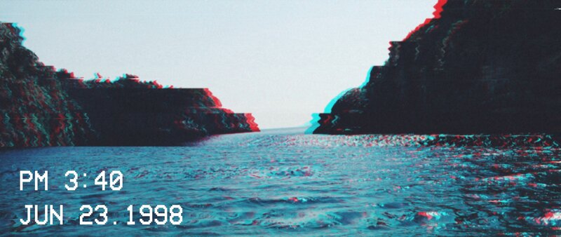 Ocean Between Cliffs