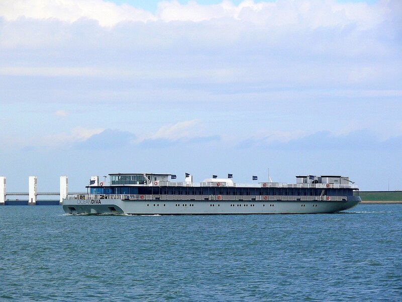 Ocean Diva cruise ship on water