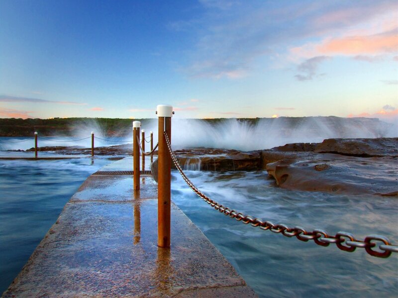 Ocean Pool at Sunrise